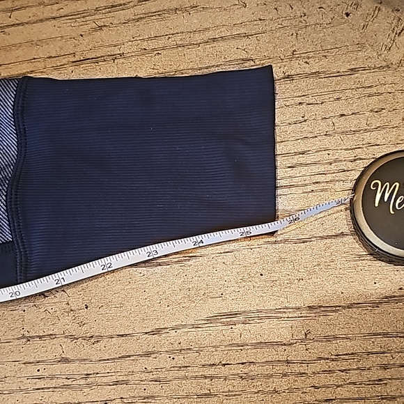 Lululemon size 6 blue Paisley print jogger leggings - Picture 12 of 14